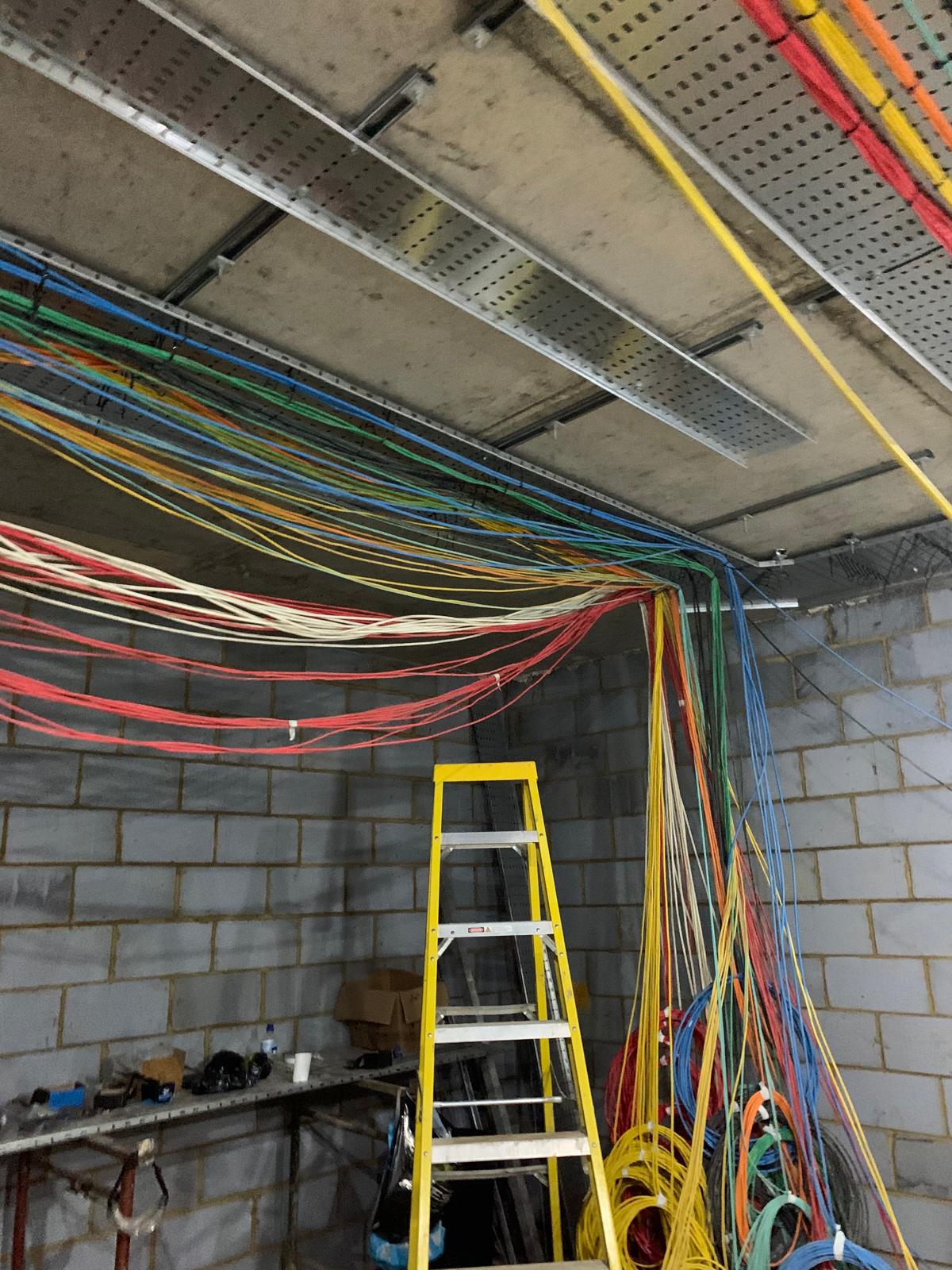 On Going Electrical Cable Installation Sevenoaks, Kent